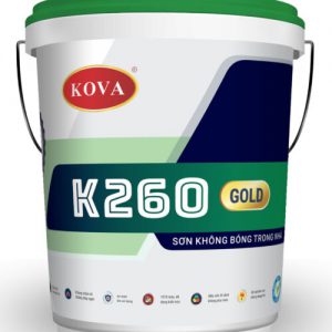 Sơn Kova không bóng trong nhà K260-Gold