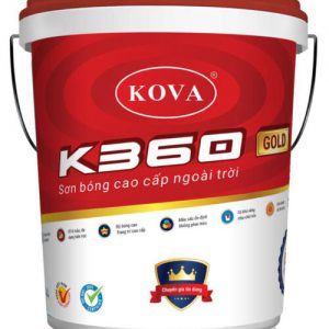 Sơn Kova bóng cao cấp ngoài trời K360-Gold