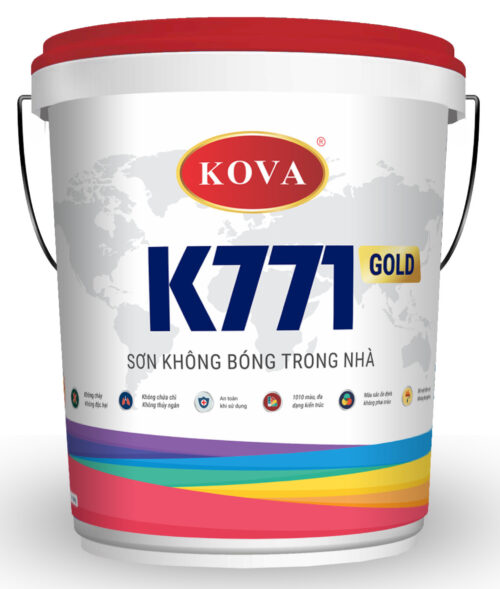 Sơn Kova K771-Gold: Tự hào giới thiệu bộ sưu tập sơn Kova K771-Gold với chất lượng và màu sắc lộng lẫy. Đem đến cho ngôi nhà của bạn sự sang trọng và đẳng cấp.